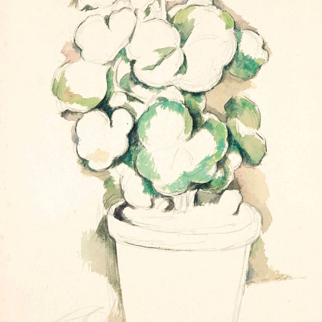 Paul Cézanne — Горшок с геранью