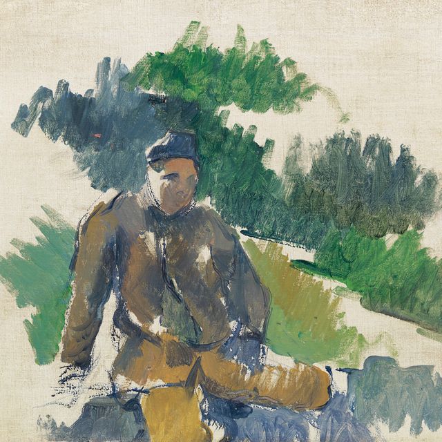 Paul Cézanne — Гарсон ассис