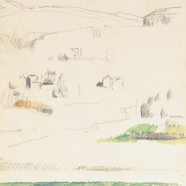 Paul Cézanne — Долина Арк