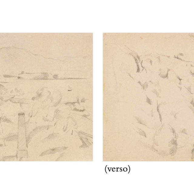 Paul Cézanne — Эстакада и Марсельское поле для гольфа ( справа ); Рошеры на Эстакаде ( сзади )