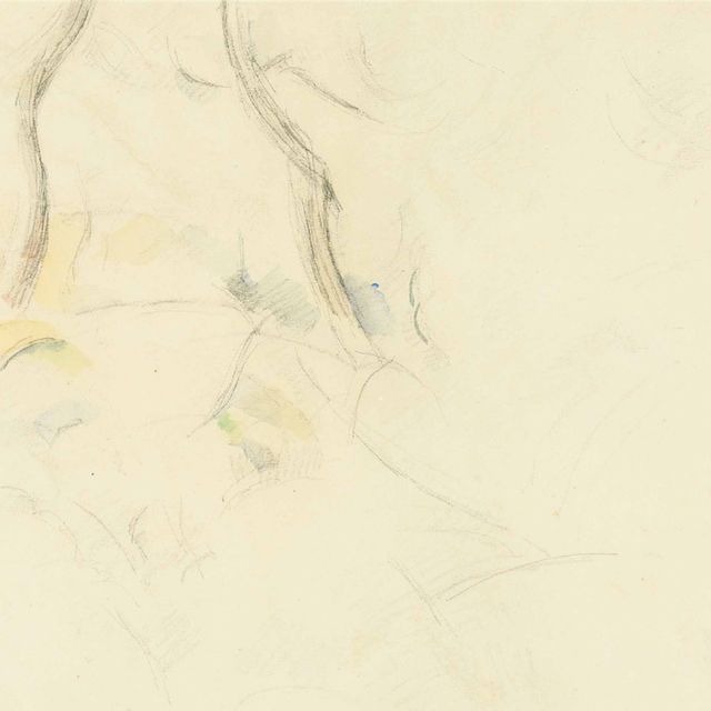 Paul Cézanne — Древесный этюд