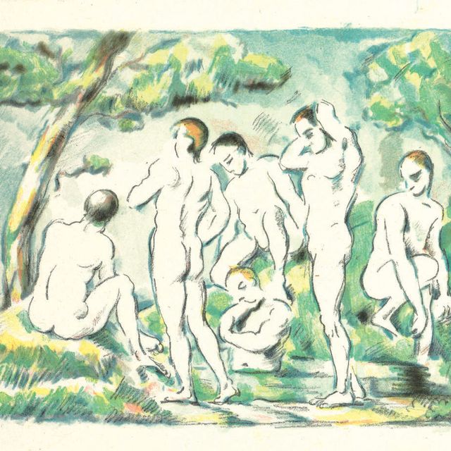 Paul Cézanne — Лес Беньер, Маленький Планш (Вентури, 1156; Друик III)