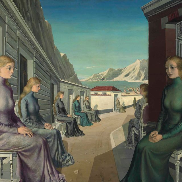 Paul Delvaux — Деревня сирен
