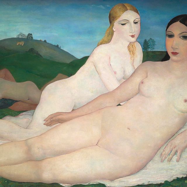Paul Delvaux — Молодые парни по-кампански