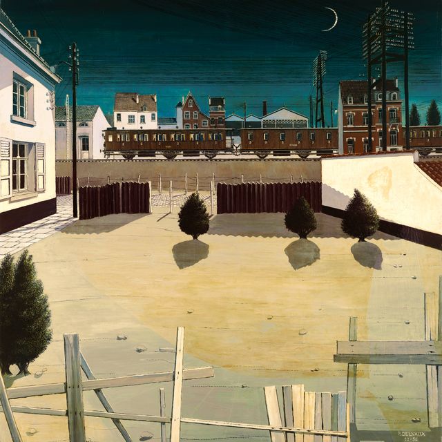 Paul Delvaux — Предместье