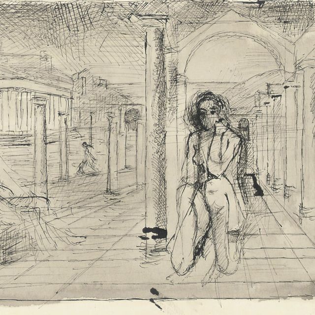 Paul Delvaux — Исследование для журнала "Диалог" (1974)