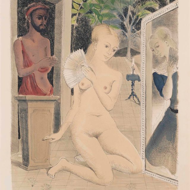Paul Delvaux — Вечерний хвост (Джейкобу 21 год)