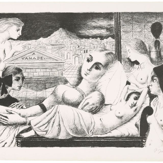 Paul Delvaux — Ванаде
