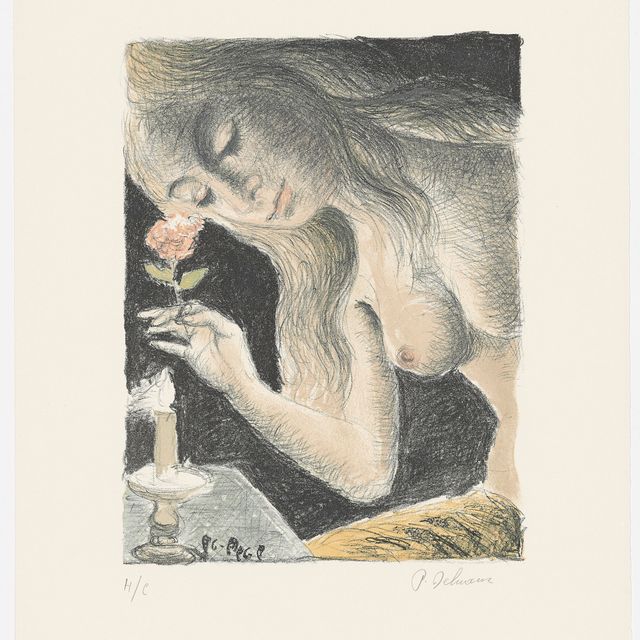 Paul Delvaux — Сирена