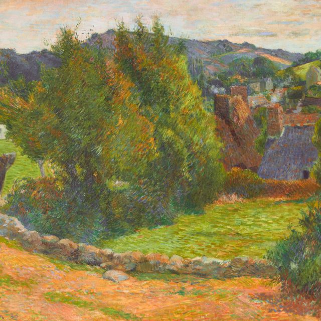 Paul Gauguin — Гора Святой Маргариты в окрестностях Пресвитерианского монастыря