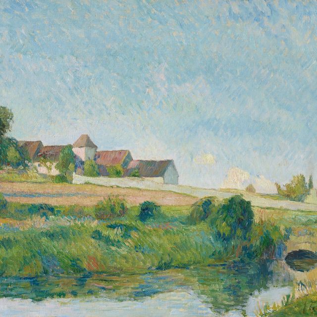 Paul Gauguin — Ферма для приготовления мяса на костре