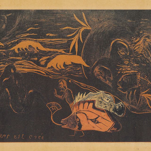 Paul Gauguin — Вселенная есть творение (The Creation of the Universe), от: НОА НОА