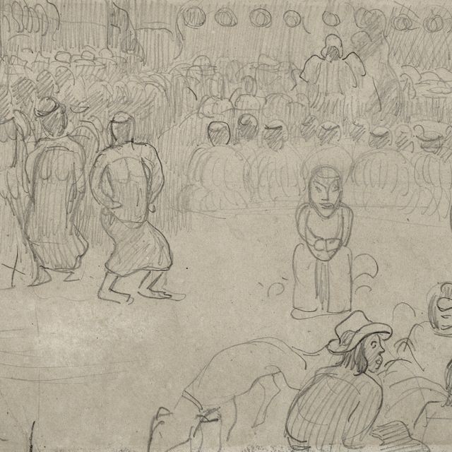 Paul Gauguin — Танец вражды или дьявольский разговор