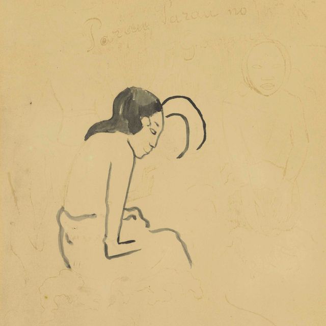 Paul Gauguin — Парау, Парау