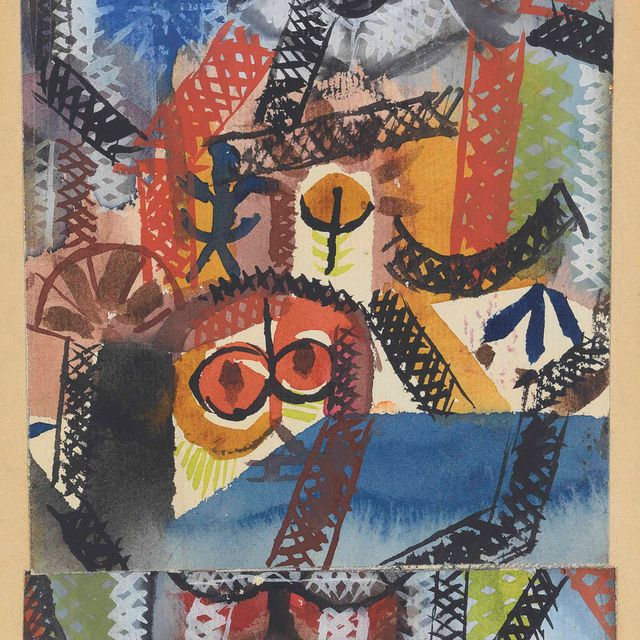 Paul Klee — Варварская композиция