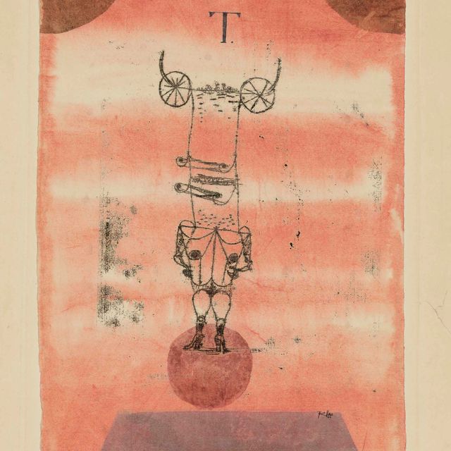Paul Klee — Вайбштайфель, город без границ. (Дьяволица, правящая миром)