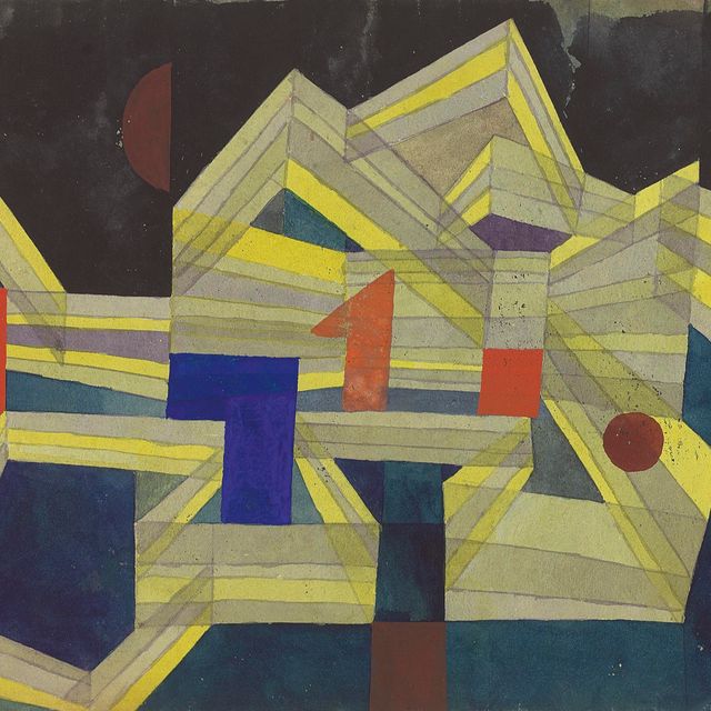 Paul Klee — Архитектор, Прозрачно-структурный