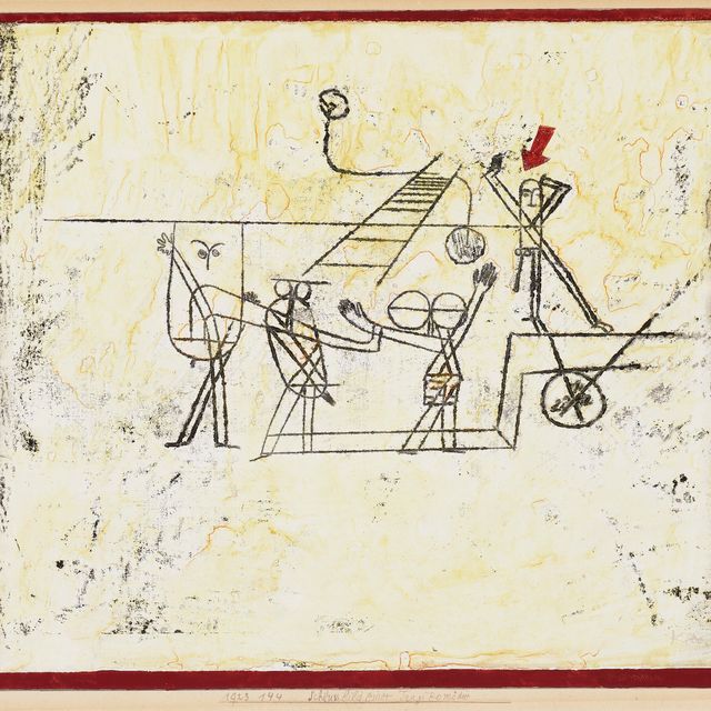 Paul Klee — Шлюссбилд - это настоящая трагикомедия.