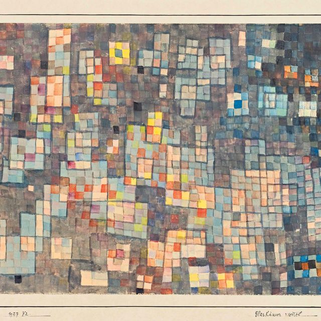 Paul Klee — Стеклянный шкаф viertel