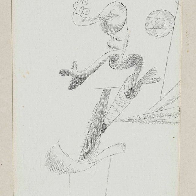 Paul Klee — Эйнзаме Пфланце, 1915 год