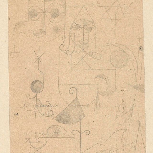 Paul Klee — Движение вперед (Звезды и созвездия)