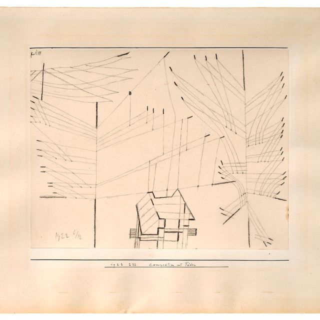 Paul Klee — Композиция mit Fäden