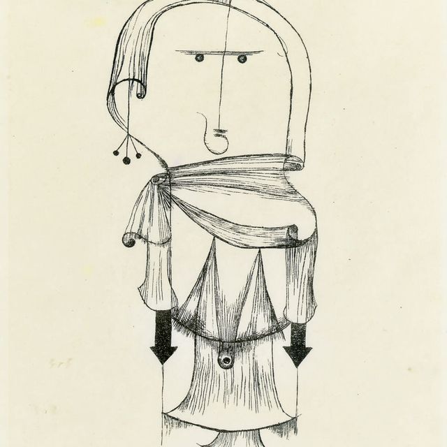 Paul Klee — Книга "О жизни детей", из коллекции Немецкого научного музея (к. 86)
