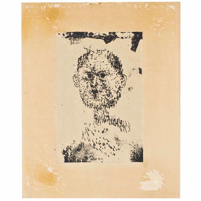 Paul Klee — Копф (Бертигер Манн) (Корнфельд, 98).