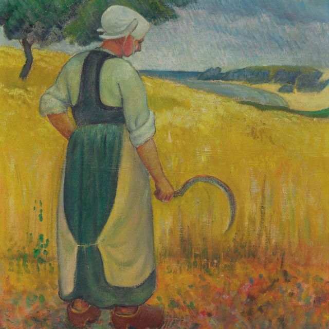 Paul Sérusier — Молодая бретонка по-бретонски