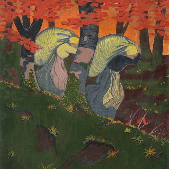 Paul Sérusier — Портьеры из мешочков