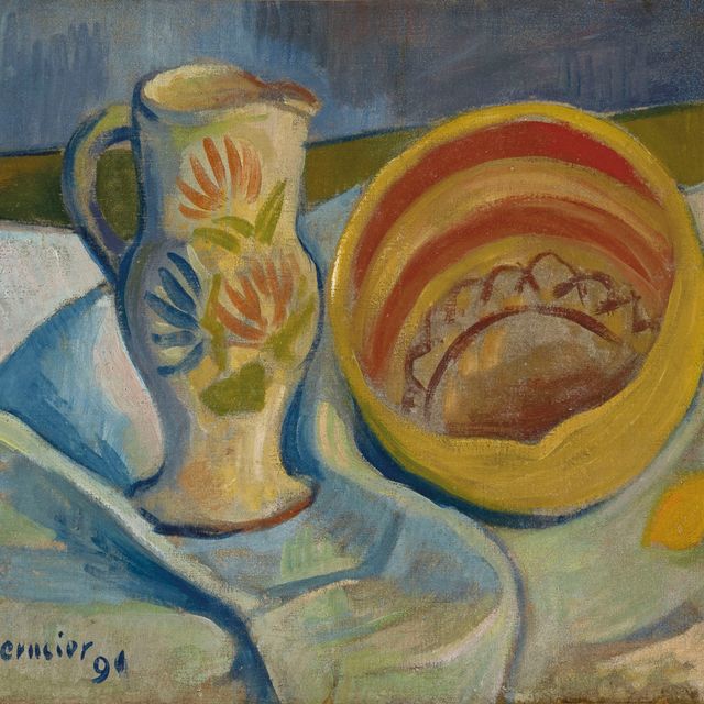 Paul Sérusier — Смерть природы от белого пирога с желтым салатом