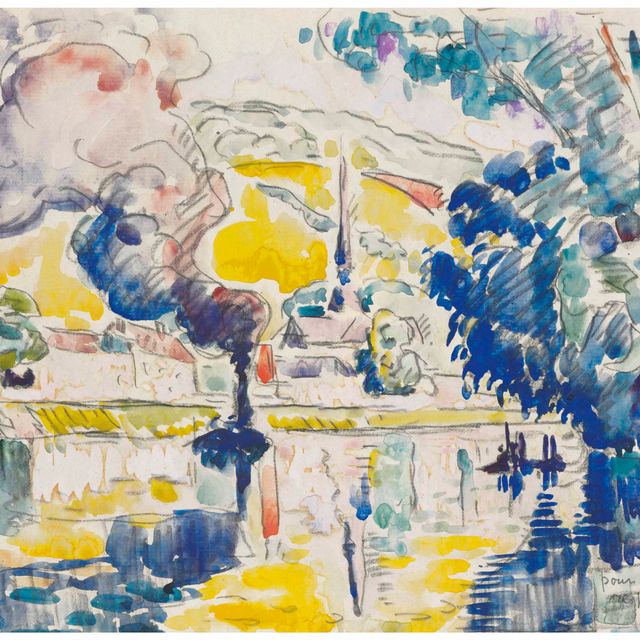 Paul Signac — Лес Андели