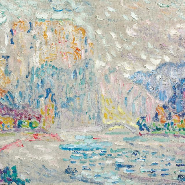 Paul Signac — Этюд для Кастеллана