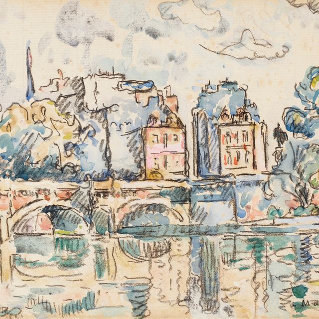 Paul Signac — Париж. Ле-Пон-Неф