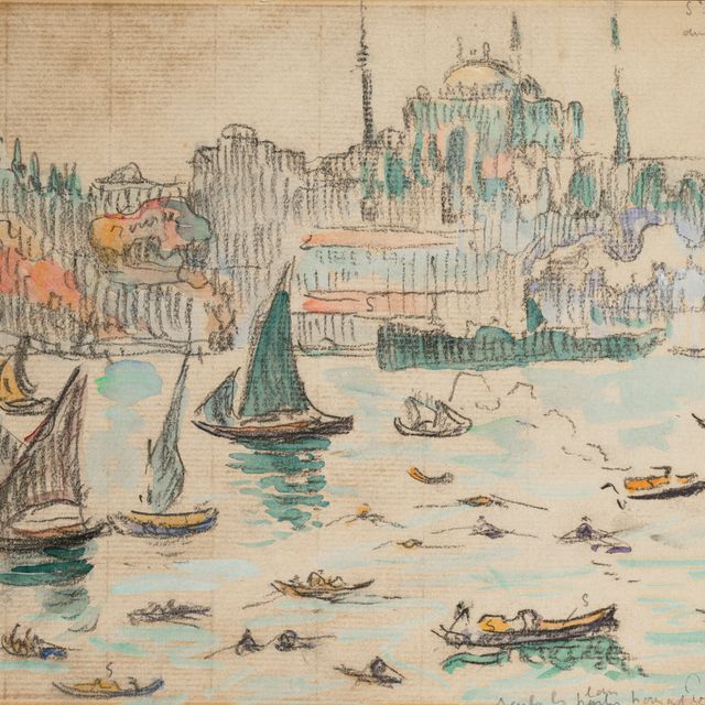 Paul Signac — Константинополь, Сент-Софи