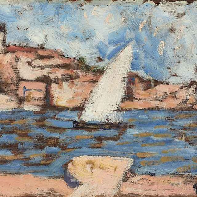 Paul Signac — Кольюр. Ла тартан