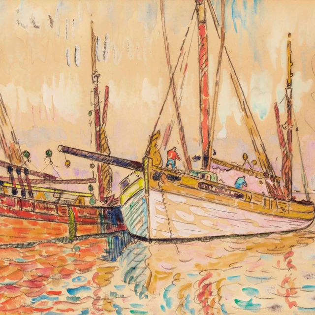 Paul Signac — Вуали в Порт-Луи