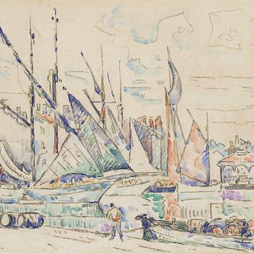 Paul Signac — Порт-де-Сен-Тропе