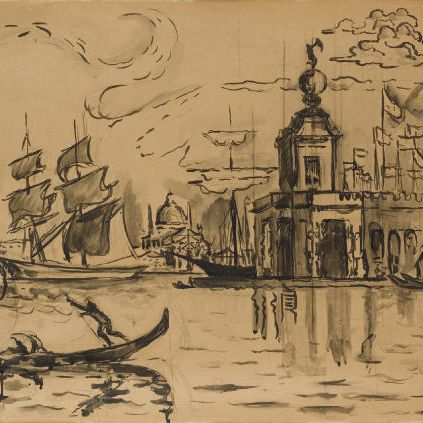 Paul Signac — Венеция, ла-Дуэн-де-мер