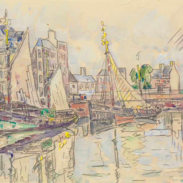 Paul Signac — Шербур