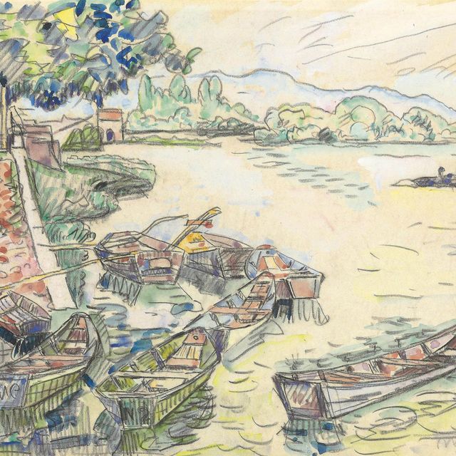 Paul Signac — Бур-Сент-Андре
