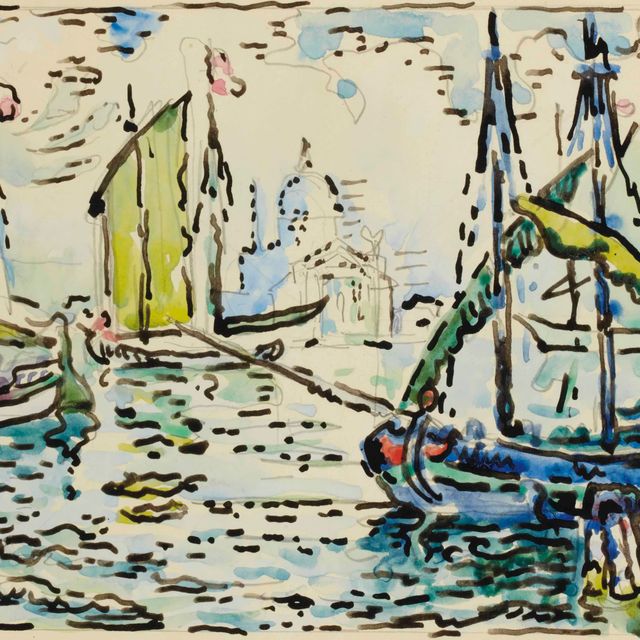 Paul Signac — Венеция, на передержке (в переводе с греческого "Венеция". "На передержке", пирожное № 472)