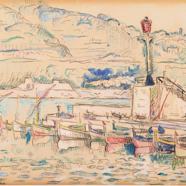 Paul Signac — Вильфранш-сюр-Мер