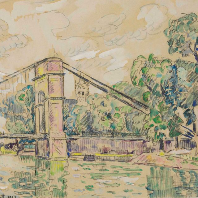 Paul Signac — Ле-Пон-де-Керентреч