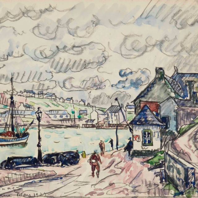 Paul Signac — Одьерн, ле-порт