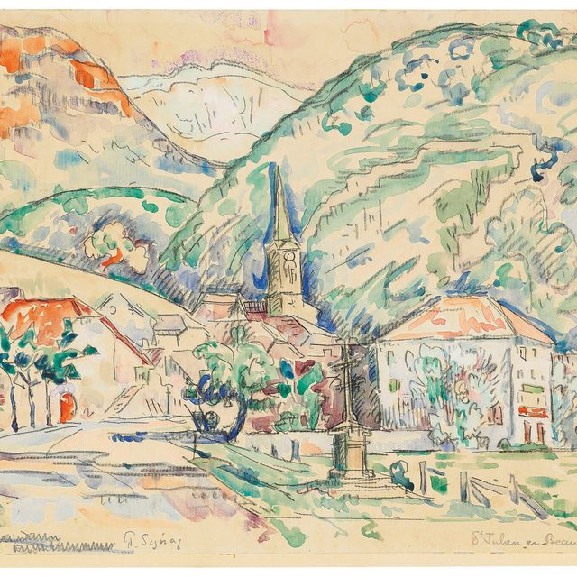 Paul Signac — Сен-Жюльен-ан-Бошен