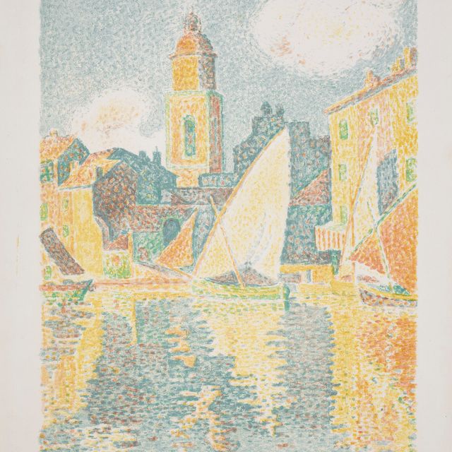 Paul Signac — Сен-Тропе, ле-Порт