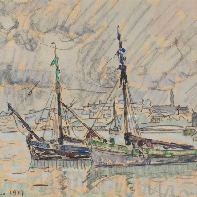 Paul Signac — Одьерн, ле-порт