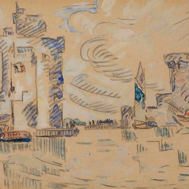 Paul Signac — Порт-де-Ла-Рошель