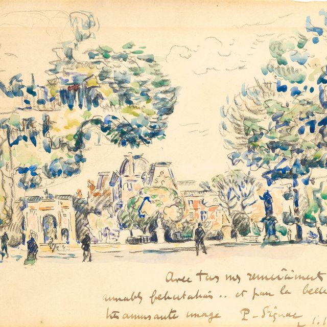 Paul Signac — Париж, Сад Тюильри